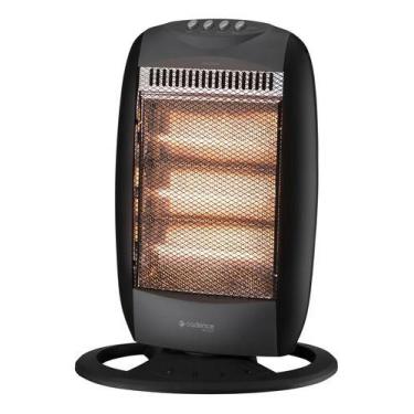 Imagem de Aquecedor Elétrico 3 Níveis 1200w C/ Segurança 127v Cadence, Preto, 12