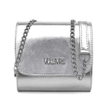 Imagem de Bolsa Feminina Mini Bag  Estilosa Pequena de Ombro com Alça Corrente -