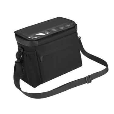 Imagem de Vaveren Bolsa para guidão de bicicleta Bolsa frontal para bicicleta portátil à prova d'água Suporte para quadro frontal de ciclismo Pacote para ciclismo