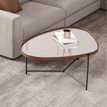 Imagem de Mesa De Centro Charlotte Castanho Preto