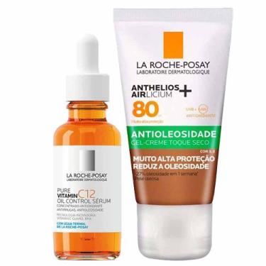 Imagem de La Roche-Posay Kit - Sérum Antirrugas + Protetor Solar Facial com Cor 