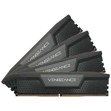 Imagem de CORSAIR Memória de computador de mesa VENGEANCE DDR5 RAM 96 GB (4 x 24 GB) 5600 MHz CL40 Intel XMP 3.0 - Preto (CMK96GX5M4B5600C40)