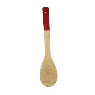 Imagem de Colher de Bambu com cabo colorido - Clink