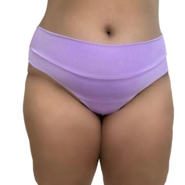 Imagem de Kit 10 Calcinha Fio Duplo Plus Size Tanga Grande Carminha-c8 CARMINHA 