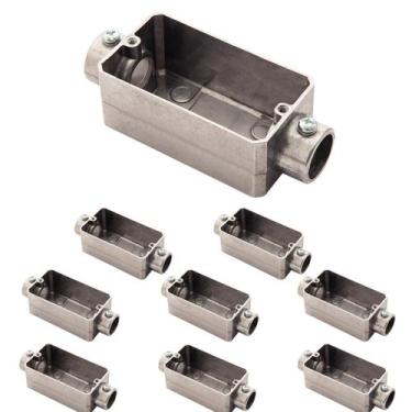 Imagem de 9 Condulete 3/4 C Alumínio S/rosca S/placa Sieg