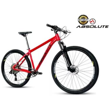 Imagem de Bicicleta Aro 29 Nero 5 Peças Inteira Absolute 12v Hollowtech Freio Hidráulico k7 11/52 Garfo Trava no Guidão (Vermelho, 21)
