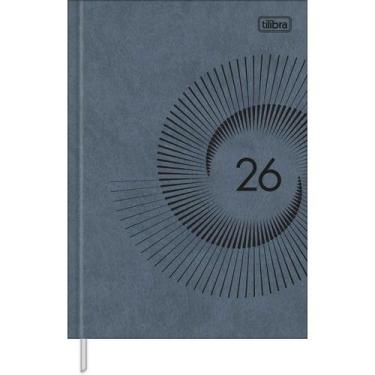 Imagem de Agenda Executiva Costurada Diária 14,5 x 20,5 cm Prátika Cores 2026 - 