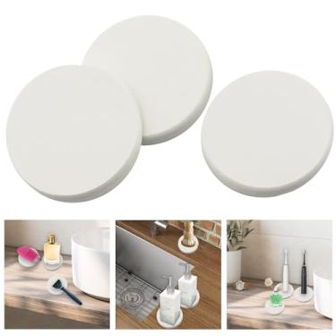 Imagem de Tapete de secagem de pedra para balcão de cozinha, bandeja de secagem rápida de pedra, tapete de suporte de esponja absorvente de água, organizador de pia de cozinha, organizador de maquiagem