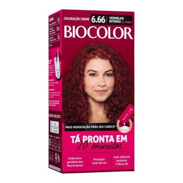 Imagem de Tintura de Cabelo Biocolor Vermelho Intenso de Arrasar 6.66