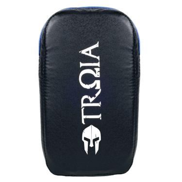 Imagem de Troia Sport Aparador de Chute, Escudo de Treino para Artes Marciais, Preto com Azul