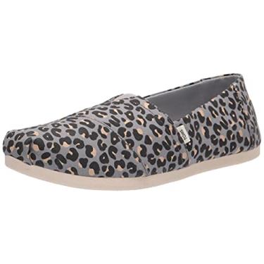 Imagem de TOMS Alpargata Mocassim Feminino, Cinza, 6.5