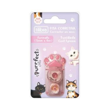 Imagem de Corretivo em Fita Purrfect Cats  Tilibra