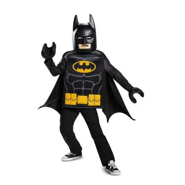 Imagem de Traje LEGO Batman Movie Classic Batman Black Medium 7-8