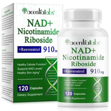 Imagem de Suplemento XINSZLIN NAD Nicotinamida Riboside Resveratrol 910mg
