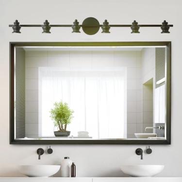 Imagem de Luzes de parede espelhadas de LED para banheiro Lâmpadas de parede destacáveis internas de metal à prova d'água Arandelas de parede com ângulo ajustável para exibição de imagem para quarto cabeceira