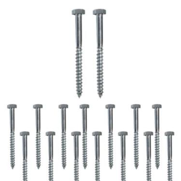 Imagem de Kit 25 parafuso sexta soberba 3/16x45 08 bucha - VONDER