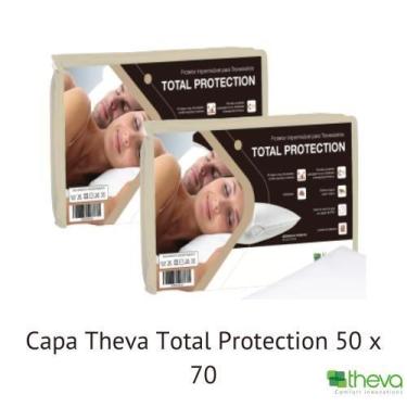 Imagem de Kit 2 Protetores Para Travesseiro Impermeável - Theva