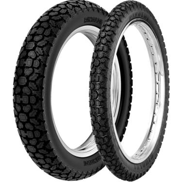 Imagem de Par Pneu NXR 125 150 bros 110/90-17 + 90/90-19 Wh21 Rinaldi