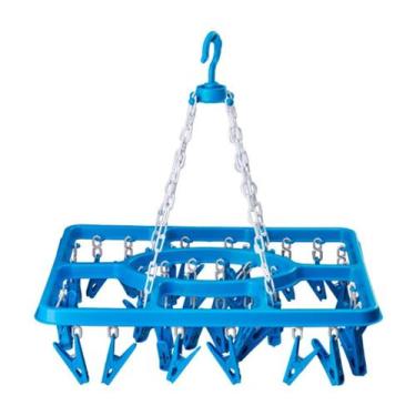 Imagem de Varal Retangular Solare com 36 Prendedores em Plástico - Ampeplast