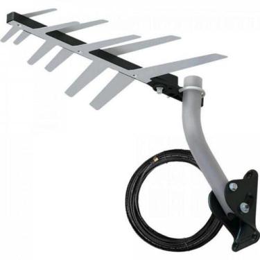 Imagem de Antena Externa Tv 2 Em 1 Uhf-hd Com Cabo Full Hd Dtv1500... - Aquário