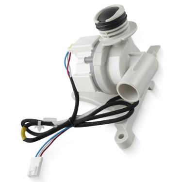 Imagem de DC97-22840A DC31-00201A Conjunto de bomba de drenagem de arruela substitui PD00077665 AP7187712 PS16735612 EAP16735612 HanyuBD11-1A, adequado para Samsung WA52A5500AC/US WA52A5500AC/US WA52A55000AC/US