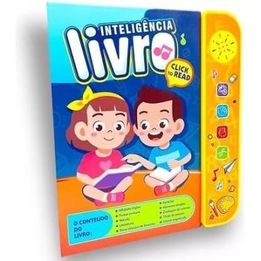 Imagem de Livro Inteligente Eletrônico Infantil Bilíngue Inglês - Com Caneta, Escreve, Apaga e Tradução de Atividades Criativas