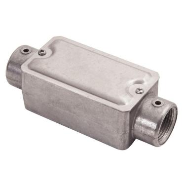 Imagem de Condulete Fixo 3/4" Tipo "c" - Com Tampa / Rosca Bsp / Sem Pintura Tramontina