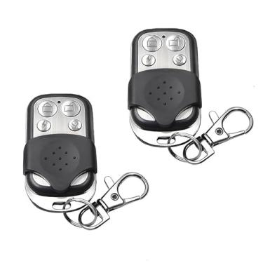 Imagem de Twins Kit2 Universal Sem Fio 4 Botões Clonagem Cópia Remota Controle Remoto Substituição Freqüência de Portão Elétrico 433,92 MHz para Porta de Garagem de Carro Portas Rolantes Fechadura Claraboia