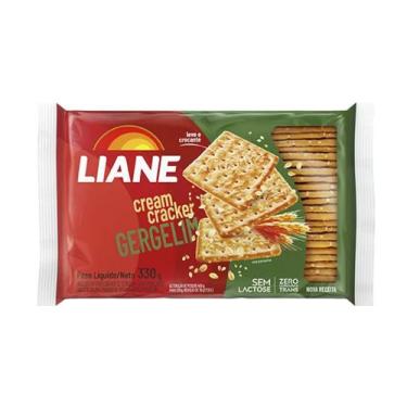 Imagem de Biscoito Cream Cracker com Gergelim Sem Lactose Liane 330g