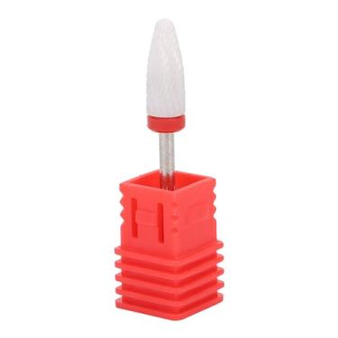 Imagem de Peças de Moedor Elétrico, Broca para Unhas, Formato de Cabeça de Milho, Acessórios de Máquina de Moagem Elétrica, Leve, Portátil para Cabeça de Moagem de Cerâmica (Caixa vermelha