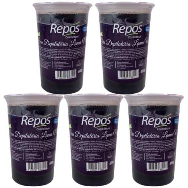 Imagem de Cera Depilatória Elástica para Depilação Repos 2Kg (2Kg, Lama Negra)