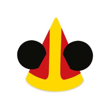 Imagem de CHAPEU ANIVERSARIO MICKEY AVENTURA 08 un.