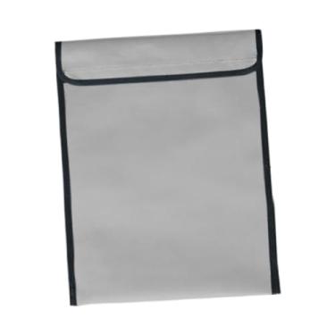 Imagem de harayaa Bolsa organizadora de documentos à prova de fogo, leve, versátil, porta-certificados para presente, bolsa de segurança à prova de fogo, de, 28 Cmx38 Cm
