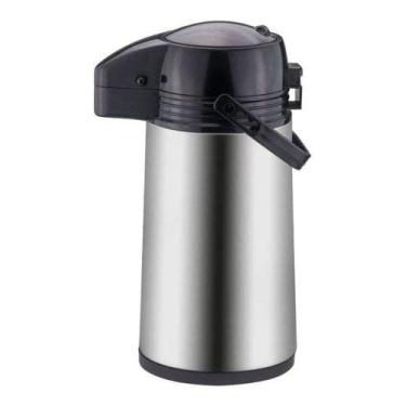 Imagem de Garrafa Térmica Inox De Pressão 1.9 Lt Café Quente Chimarrão - Losan