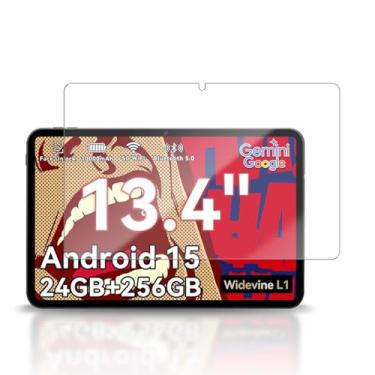 Imagem de YAJOJO Protetor de tela para tablet TABWEE T60 Pro de 13,4 polegadas, dureza 9H, vidro temperado para TABWEE T60 pro, antiarranhões, sem bolhas, clareza HD