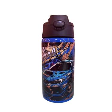 Imagem de Garrafa Térmica De Aluminio 500Ml Carros Força 4 Luxcel