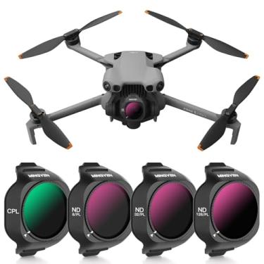 Imagem de MINGVEN Conjunto de filtros ND Mini 5 Pro, compatível com acessórios DJI Mini 5 Pro - pacote com 4 (CPL, ND8/PL, ND32/PL, ND128/PL)