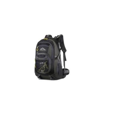 Imagem de Mochila de acampamento Trekking 50L impermeável azul - Lightbek Offici