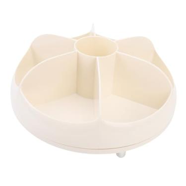 Imagem de TOPINCN Organizador de Maquiagem, Porta-escovas, Caixa de Armazenamento de Cosméticos Com 7 Compartimentos, à Prova D'água, Anti-arranhões, para Pincéis de Maquiagem, Joias para