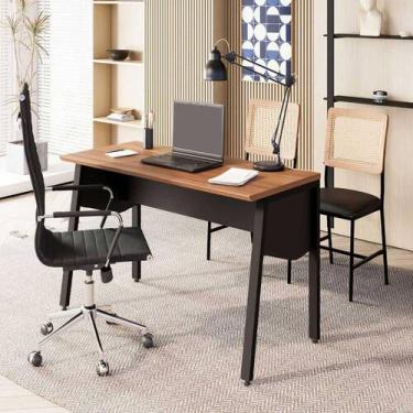 Imagem de Escrivaninha Escritório 1,20m com Tampo Chanfrado F5 Office - F5 Offic