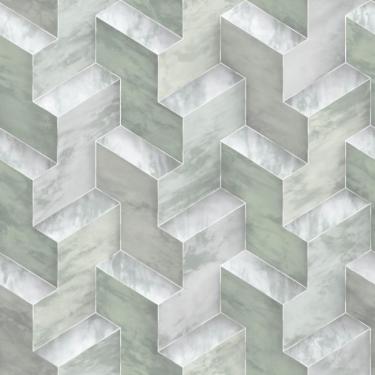 Imagem de Papel de Parede Modern Art Geométrico 3D DI4730 - Rolo: 10m x 0,52m