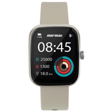 Imagem de Relógio Smartwatch Mormaii Life Ultra Ref: Molifeuae/8d Prateado