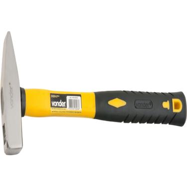 Imagem de Martelo pena 300g aço forjado cabo fibra emborrachado Vonder