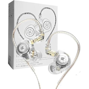Imagem de Fone De Ouvido Profissional EDX Pro Intra-auricular, Driver Dinâmico Magnético Composto de 10mm, Cabo Substituível, Original - Perfeito para Cantores (Crystal)