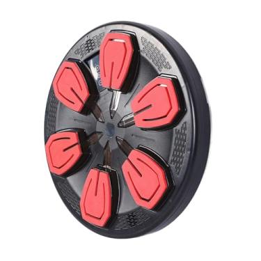 Imagem de oshhni Máquina de boxe de música alvo de parede alvo de parede crianças adultos velocidade ajustável almofada de boxe para karate indoor kickboxing