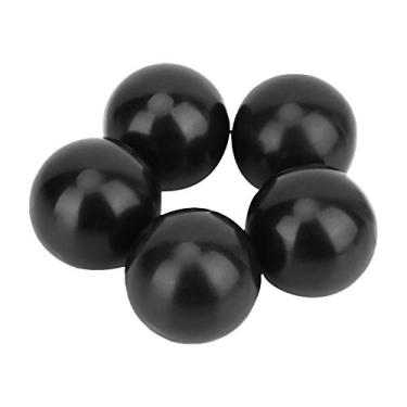 Imagem de Bola de baquelite, 5 peças Bm8*25 Porca de parafuso de cobre embutida puxador de bola redonda maçaneta de alavanca de marcha, botão de bola de baquelite