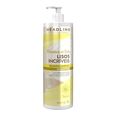 Imagem de Shampoo Lisos Incríveis - Sela e Alinha os Fios - HEADLINE Resultado de Salão - 1L