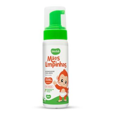 Imagem de Higienizador para Mãos Sem Álcool Mãos Limpinhas Bioclub 200ml