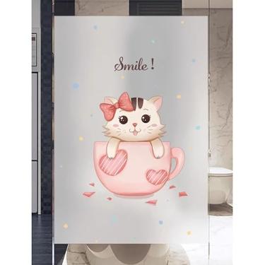 Imagem de Generic 1 peça película opaca película de janela adesivo tipo BLT-127 PVC colorido 150 x 30 cm