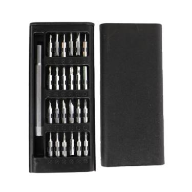 Imagem de Conjunto de mini chaves de fenda de precisão 25 em 1 com pontas magnéticas, kit de ferramentas de reparo de óculos para relógios eletrônicos, campainhas, joias, meias masculinas